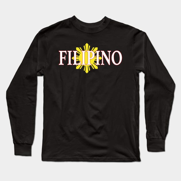 Filipino Long Sleeve T-Shirt by Estudio3e